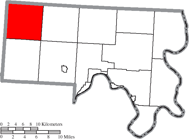 Locator map of Columbia