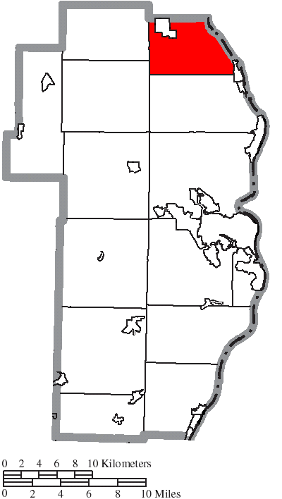 Locator map of Saline