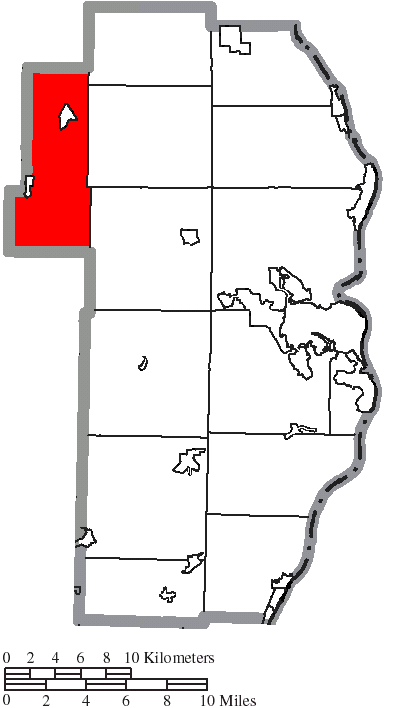 Locator map of Springfield