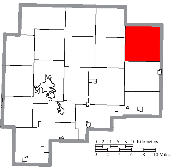Locator map of Londonderry