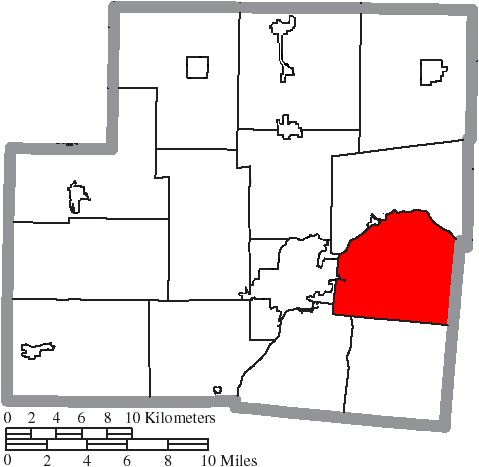 Locator map of Perry