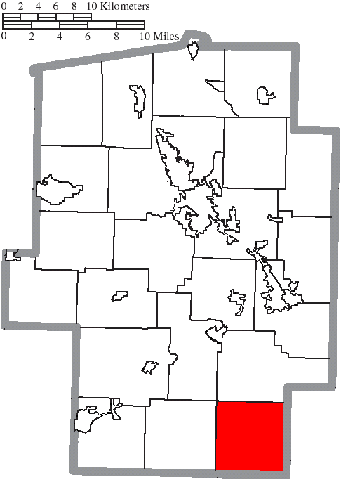 Locator map of Perry