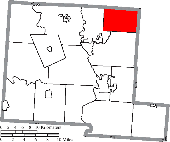 Locator map of Madison