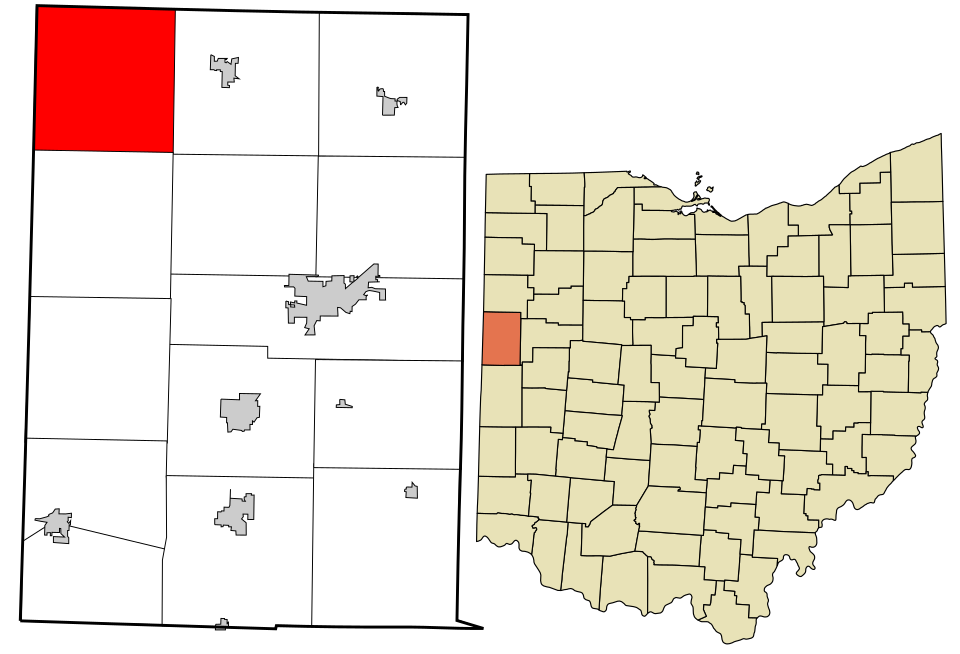 Locator map of Black Creek
