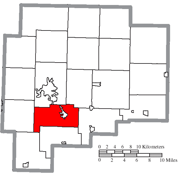 Locator map of Jackson