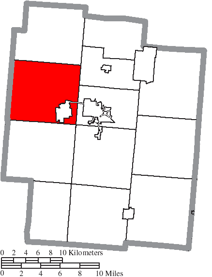 Locator map of Liberty
