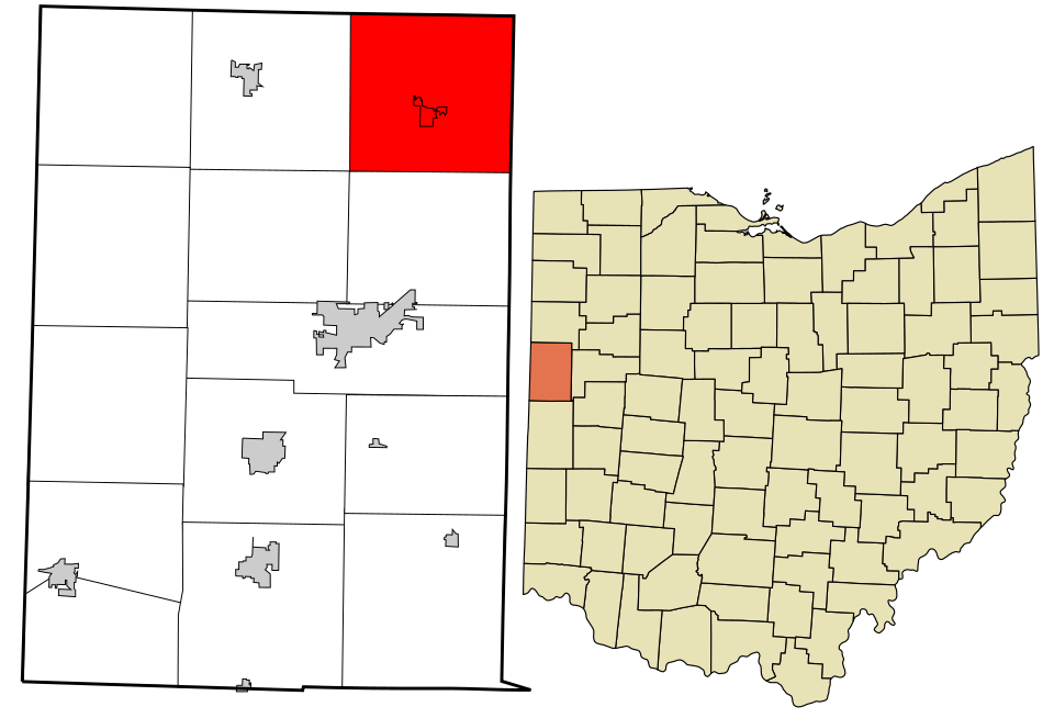 Locator map of Union