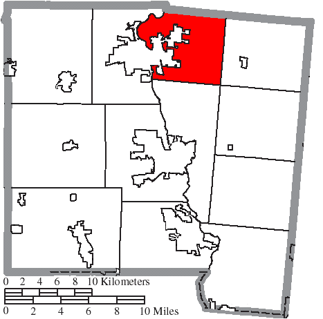 Locator map of Springcreek