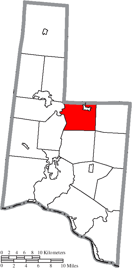 Locator map of Washington