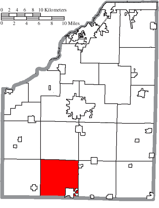 Locator map of Henry