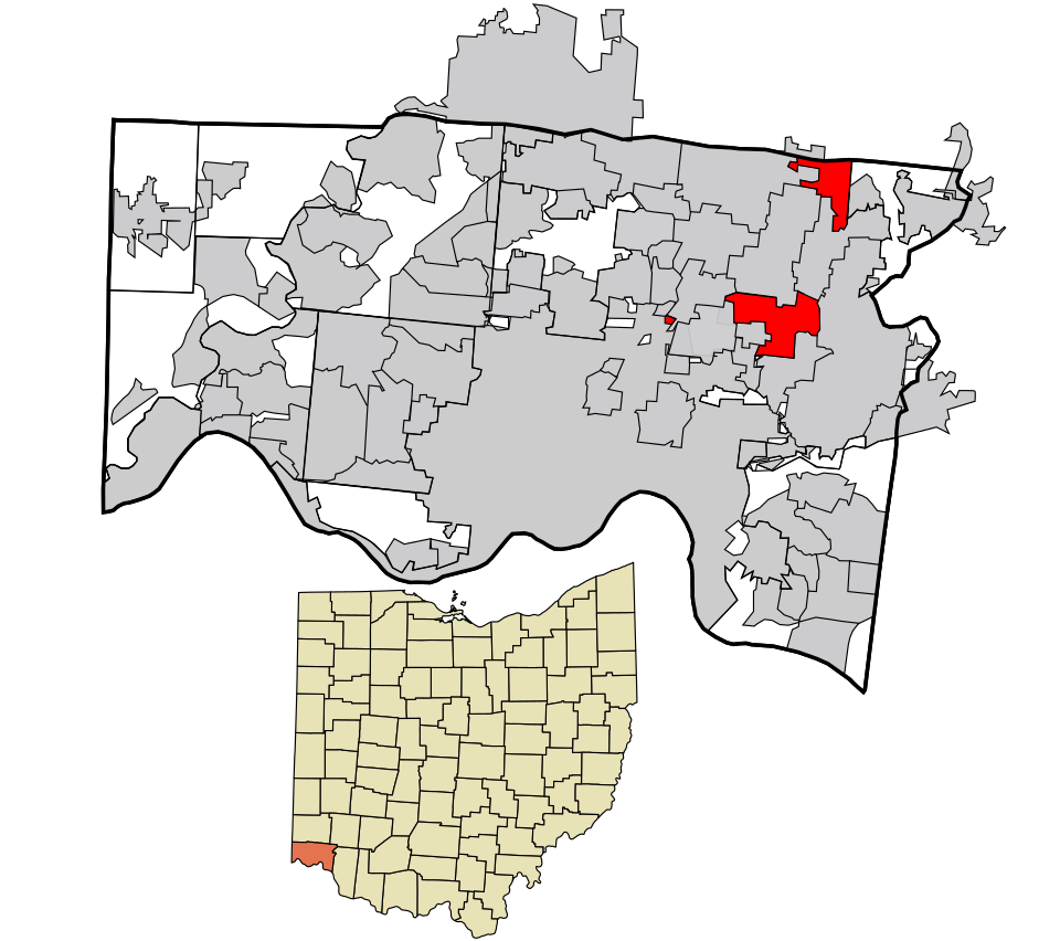 Locator map of Sycamore