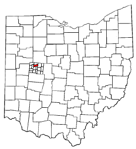 Locator map of McArthur