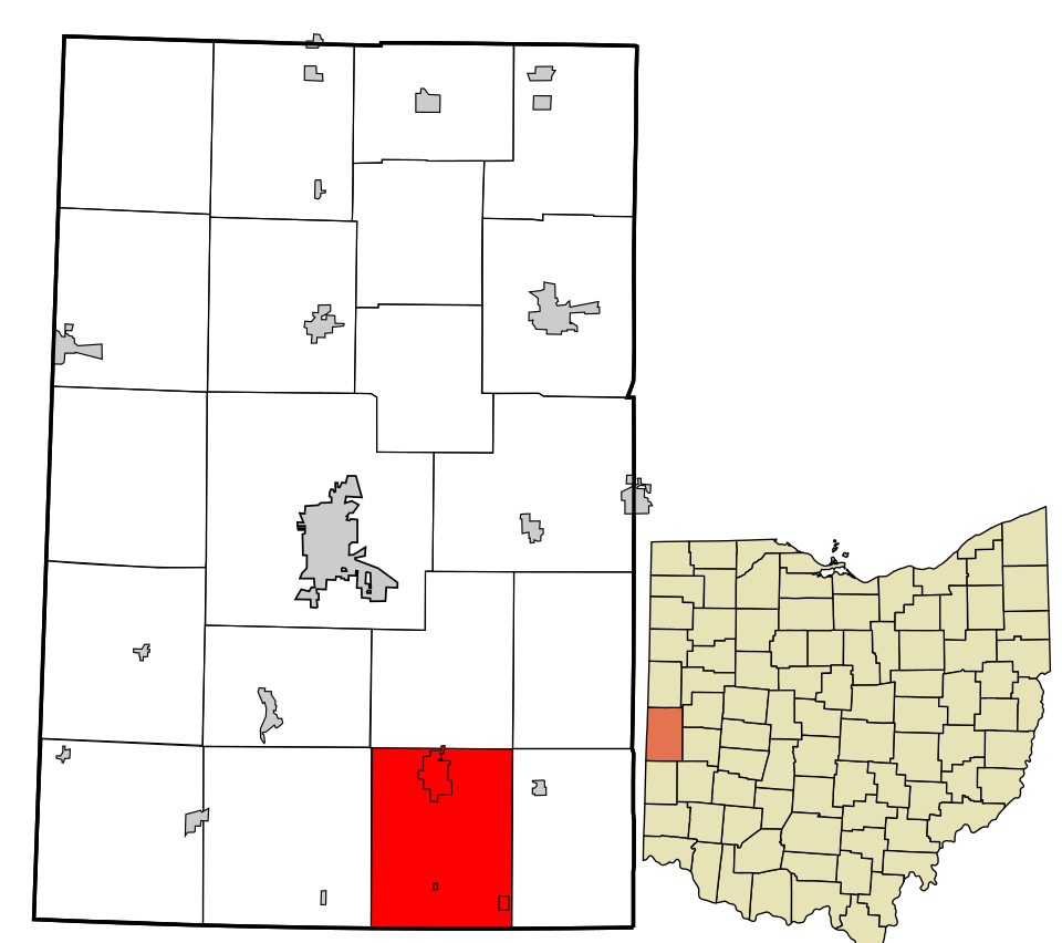 Locator map of Twin