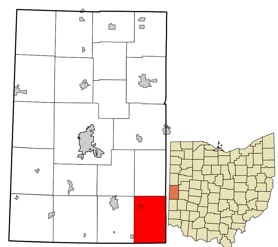 Locator map of Monroe