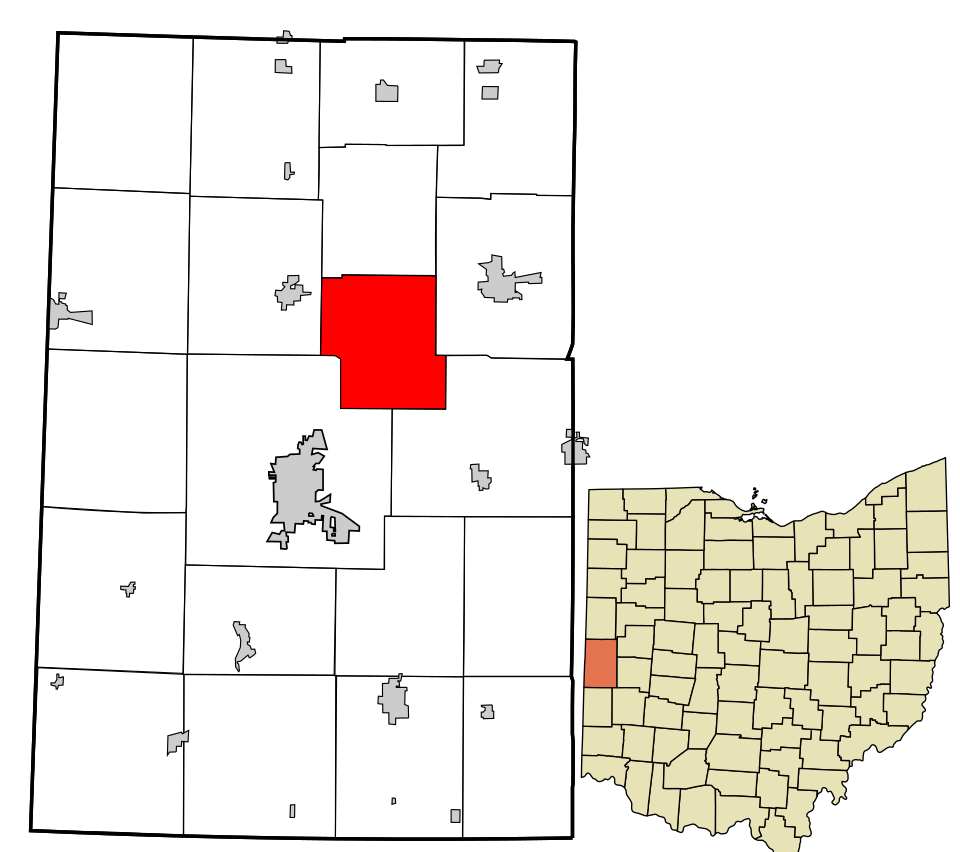 Locator map of Richland