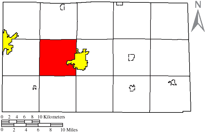Locator map of Hopewell