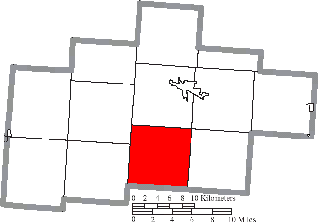 Locator map of Washington