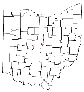 Locator map of Hartford