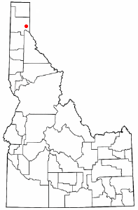 Locator map of Clark Fork