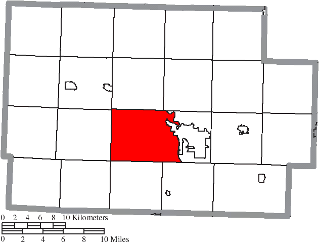 Locator map of Jackson