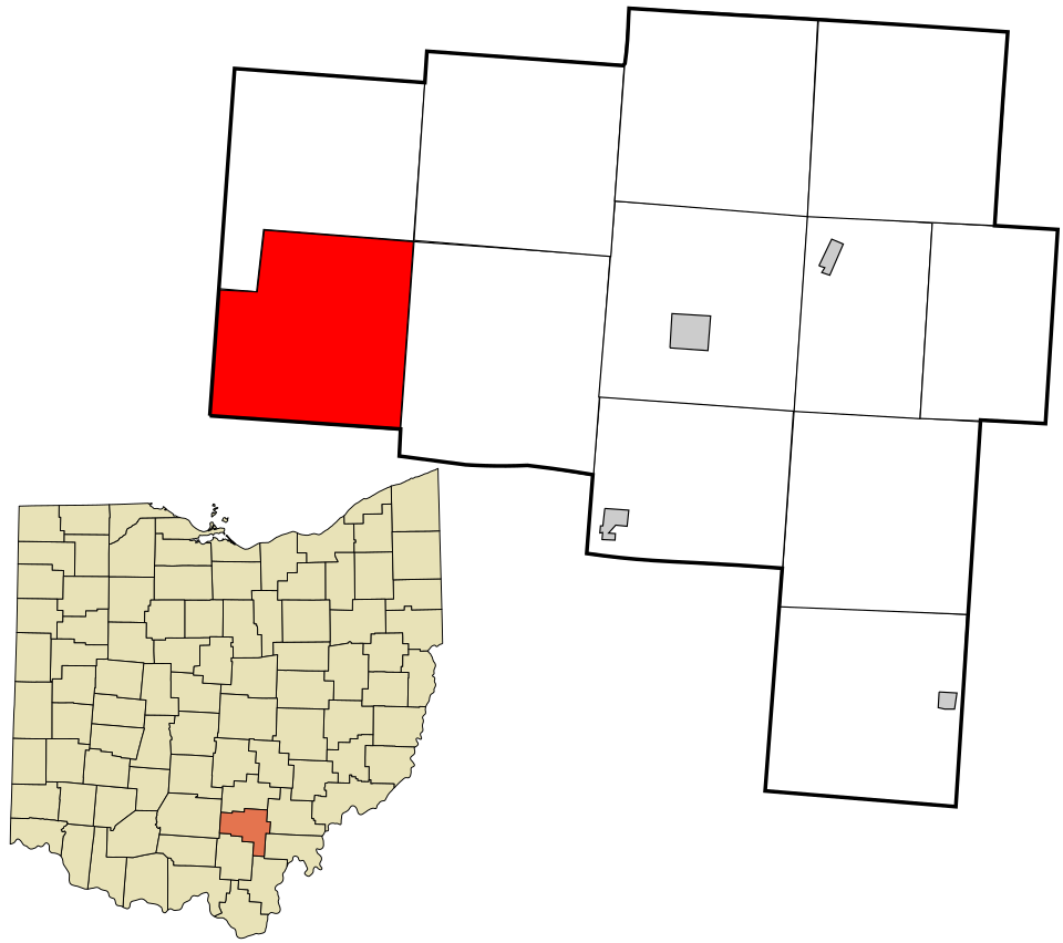 Locator map of Harrison