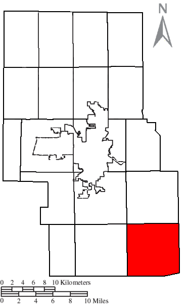 Map of Worthington