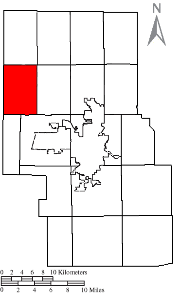 Map of Sharon