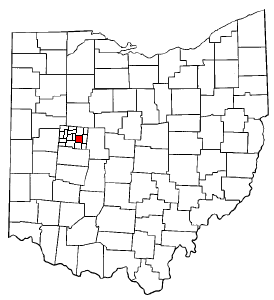 Locator map of Jefferson