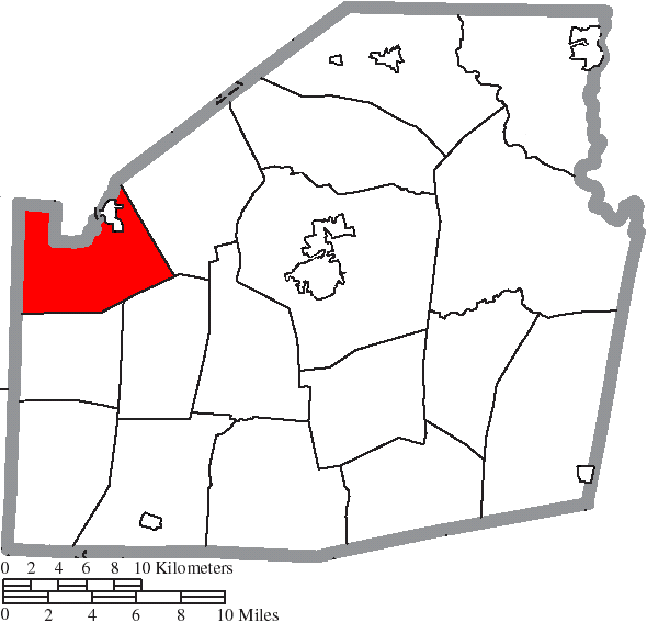 Map of Dodson