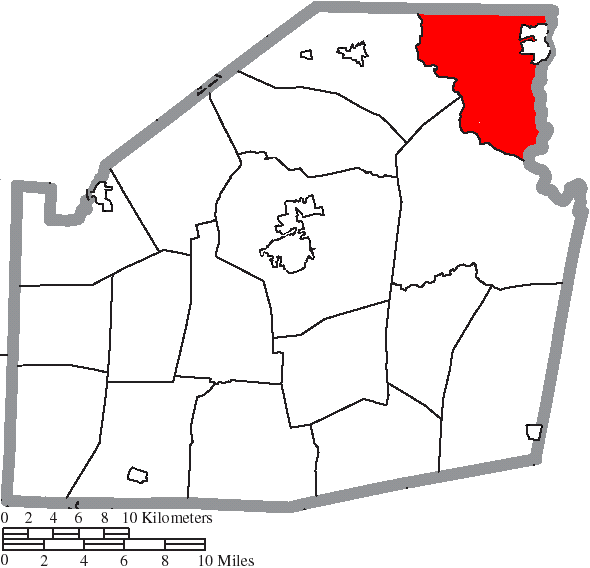 Locator map of Madison