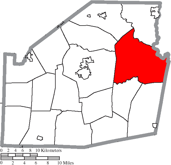 Locator map of Paint