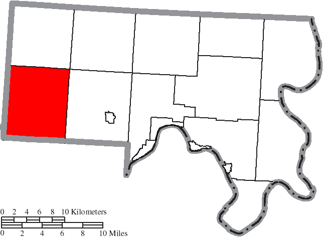 Locator map of Salem