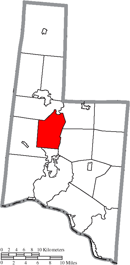 Locator map of Scott
