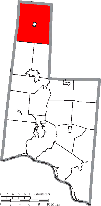 Locator map of Perry