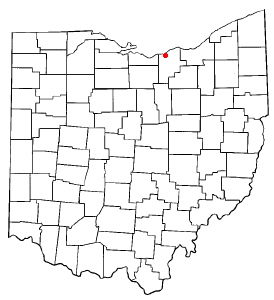 Locator map of Amherst