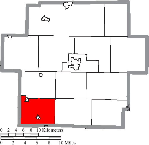 Locator map of Orange