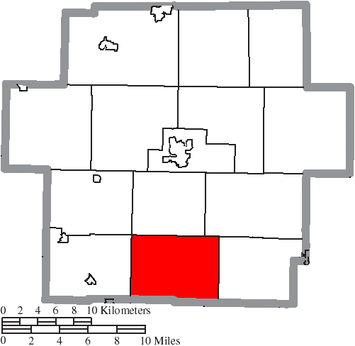 Locator map of Perry