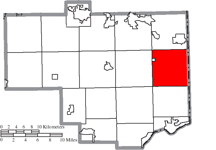 Locator map of Middleton