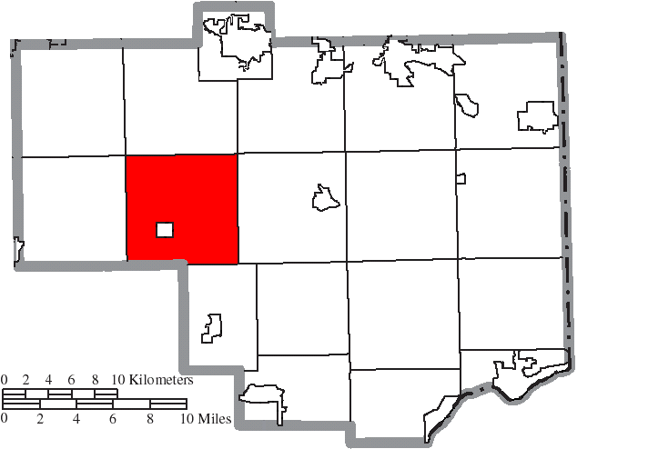 Locator map of Hanover