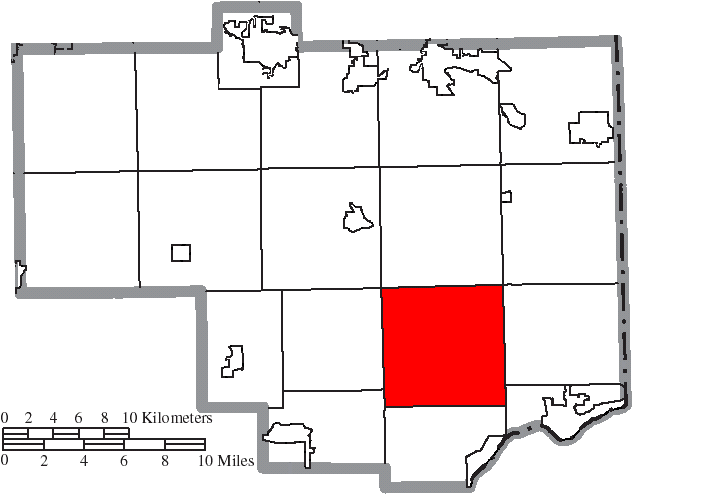 Locator map of Madison