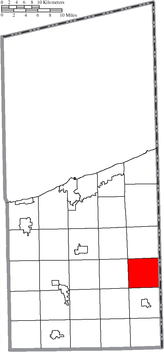 Locator map of Richmond