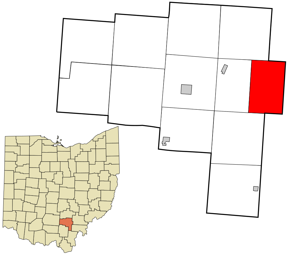 Locator map of Knox