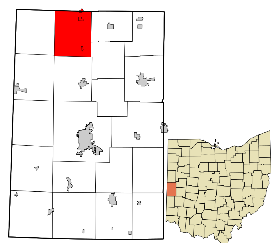 Locator map of Allen