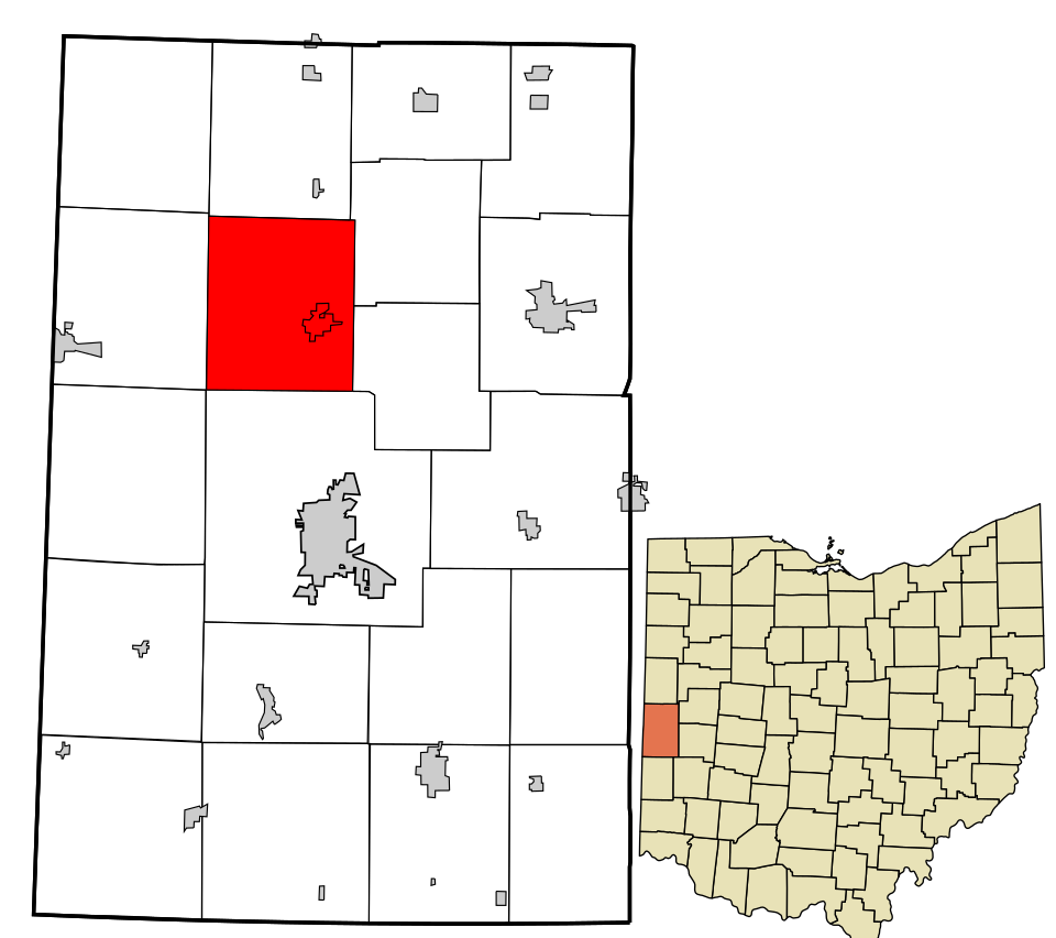 Locator map of Brown