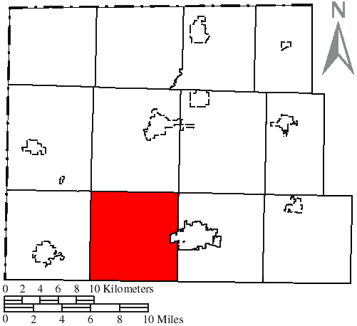Locator map of Center