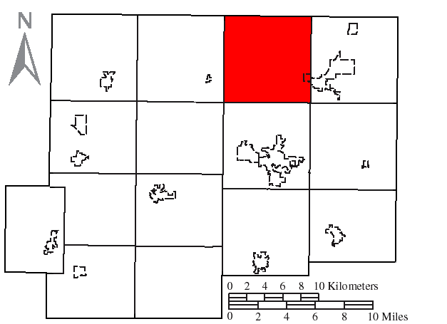 Locator map of Liberty