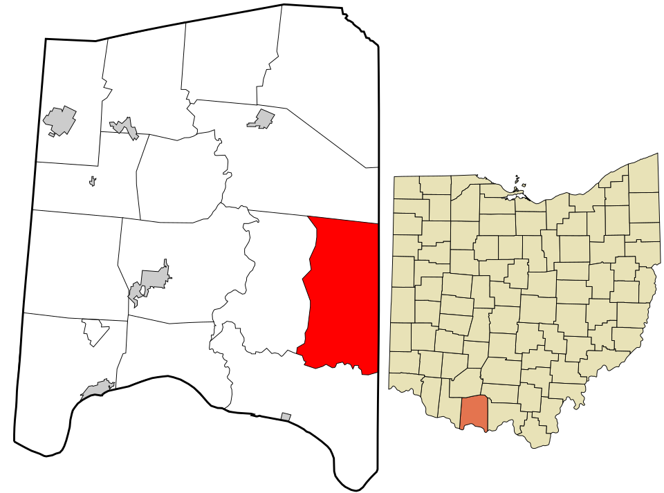Locator map of Jefferson