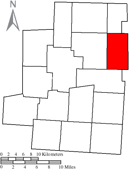 Map of Perry