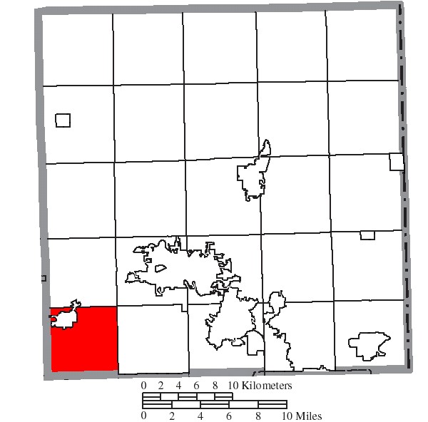 Locator map of Newton