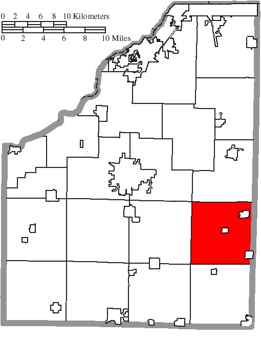 Locator map of Montgomery